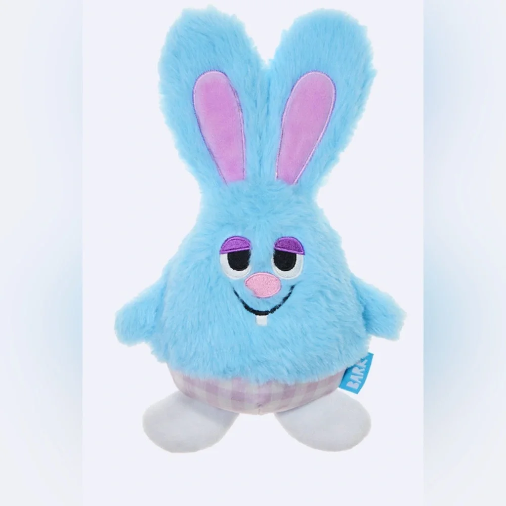 Bark Box L blue bunny “little bun blue” NEW Dog toy Easter Bunny